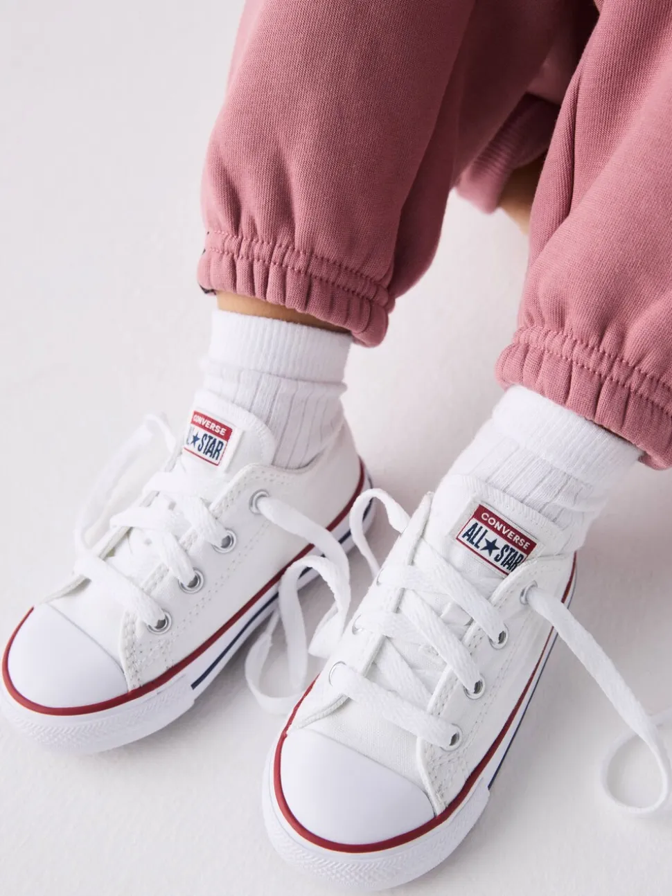 Wit - Converse Chuck Taylor All Star Infant lage sneakers