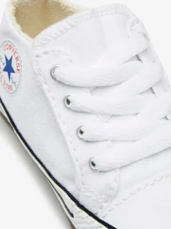 Wit - Converse Chuck Taylor canvas sneakers voor baby's