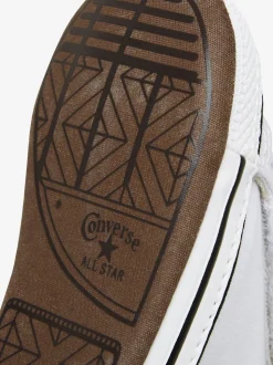 Wit - Converse Chuck Taylor canvas sneakers voor baby's