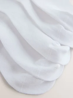 Wit - Cotton Rich Diamante Ankle Socks 5 Pack