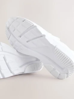 Wit - Elastische sportschoenen
