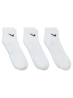Wit - Enkel - Nike Everyday set van 3 paar verzachte sokken met boord