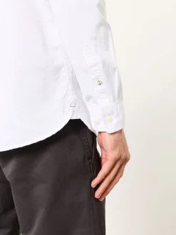 Wit - FatFace Long Sleeve Plain Shirt