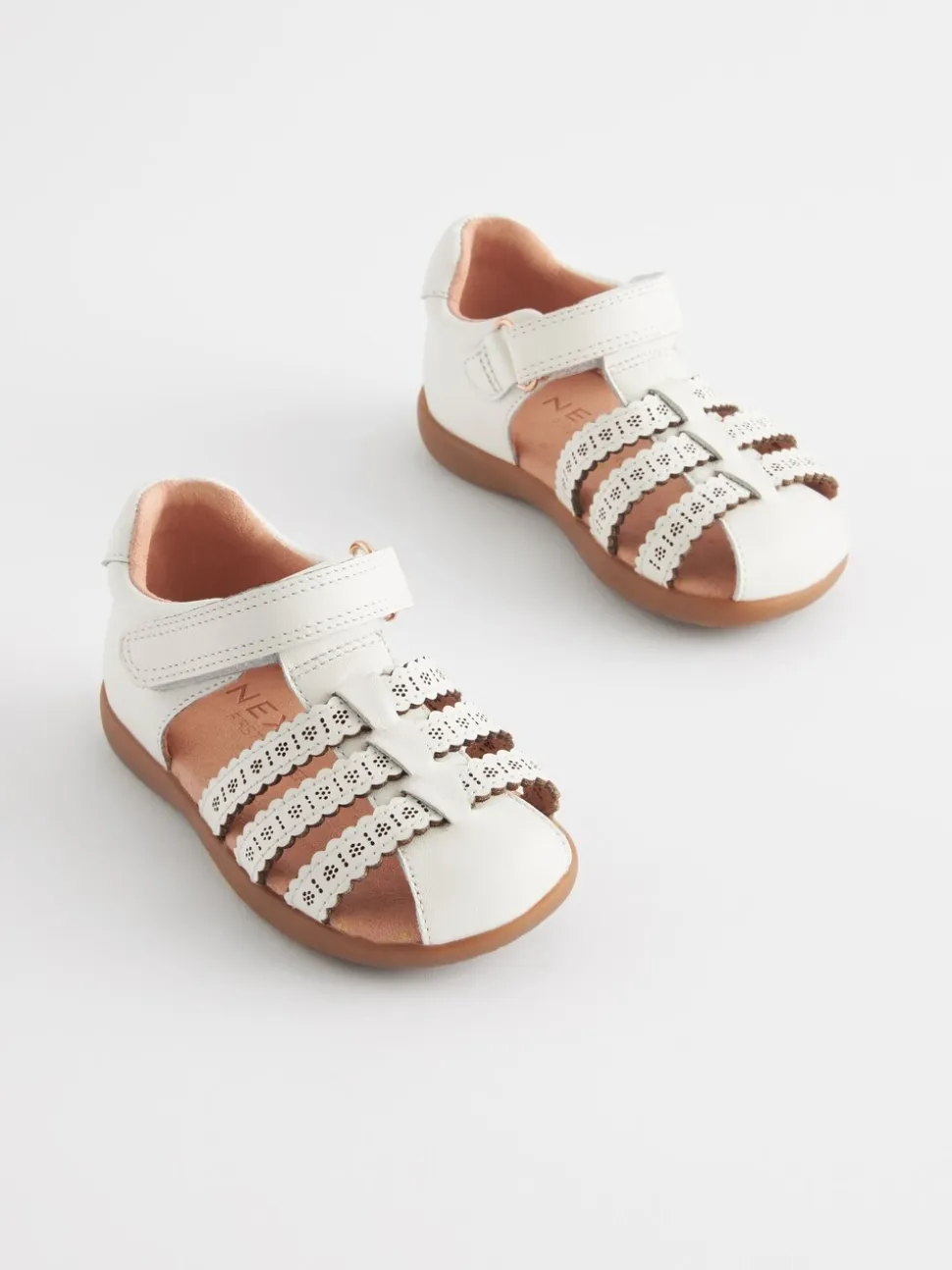 Wit - First Walker Fisherman Shoes