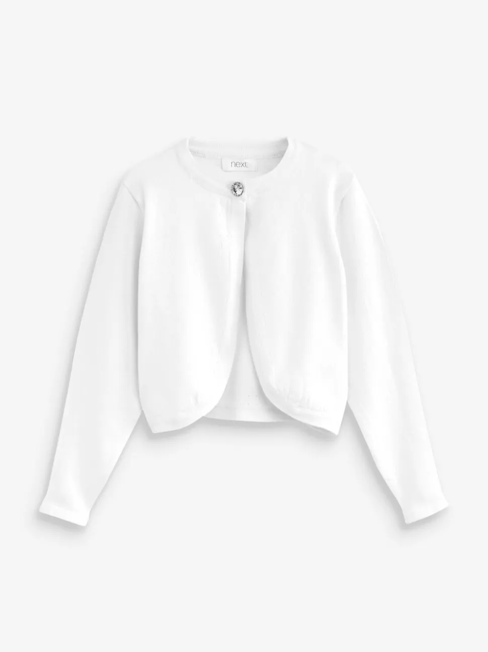 Wit - Gelegenheidsvest met bolero (3 mnd- 16 jr)