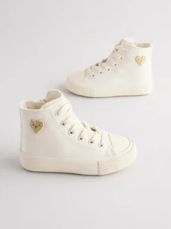 Wit - Hoge sneakers