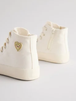 Wit - Hoge sneakers