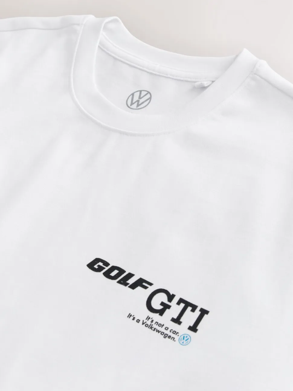 Wit - Hot Hatch T-shirt met autoprint