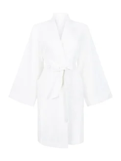 Wit - Hunkemöller Waffle White Bathrobe