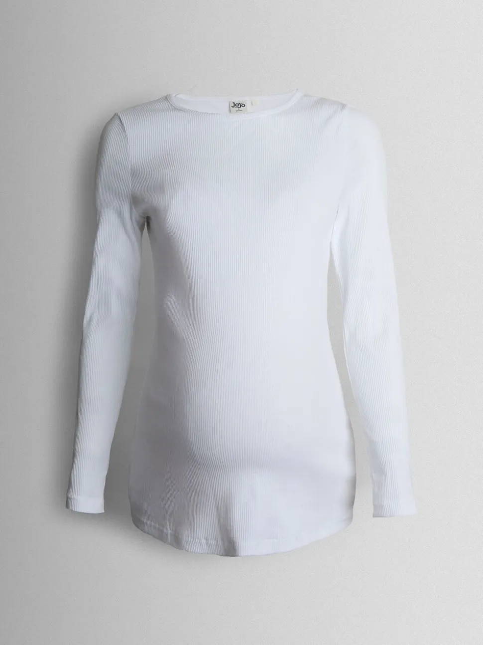 Wit - JoJo Maman Bébé 2-Pack Ribbed Maternity & Nursing Tops
