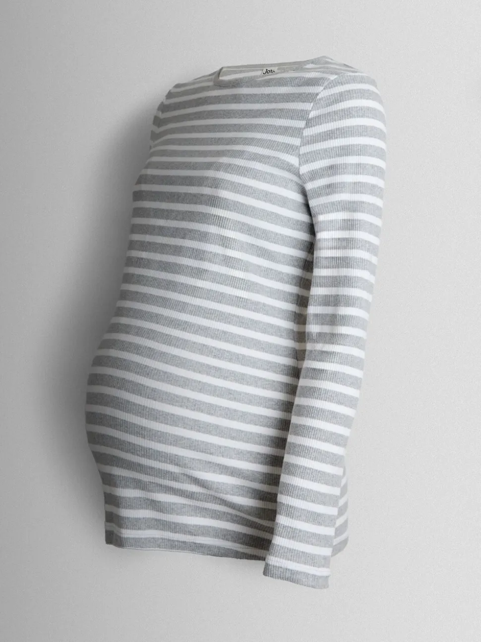 Wit - JoJo Maman Bébé 2-Pack Ribbed Maternity & Nursing Tops
