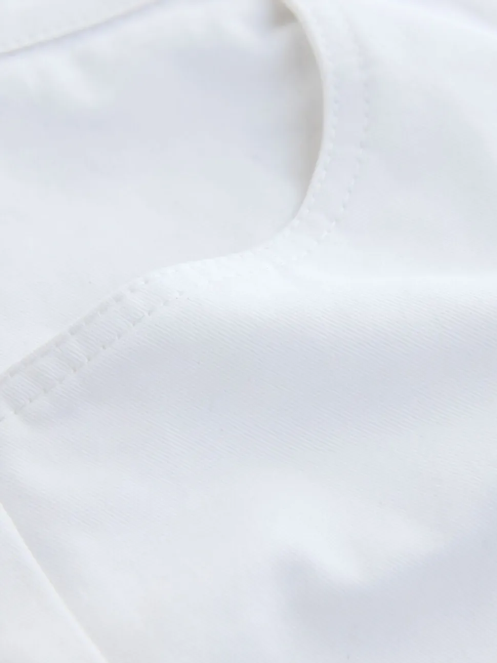Wit - Knielange short