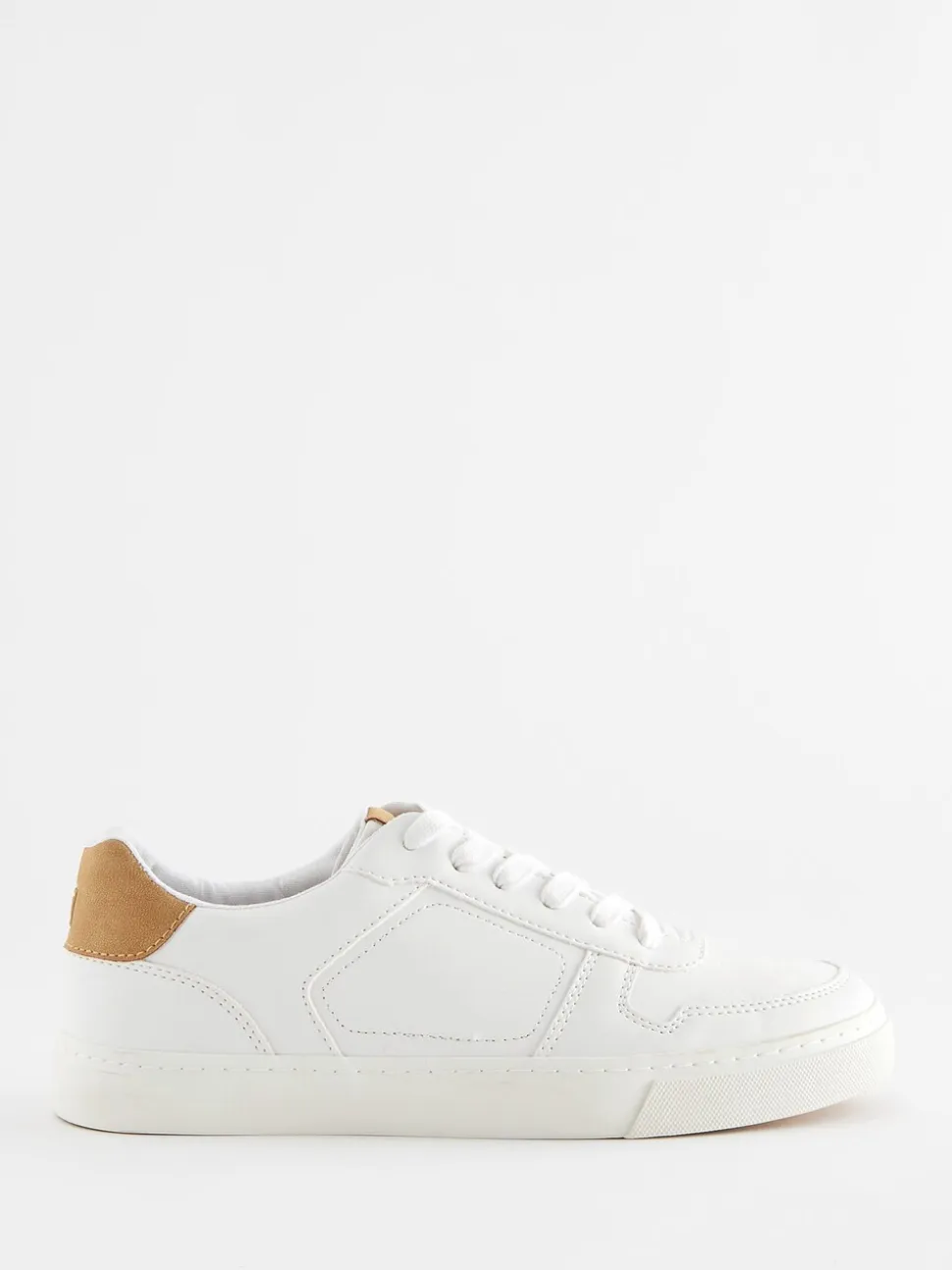 Wit - Lage vetersneakers