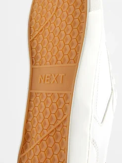 Wit - Lage vetersneakers