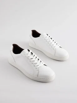 Wit - Leren sneakers