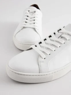 Wit - Leren sneakers