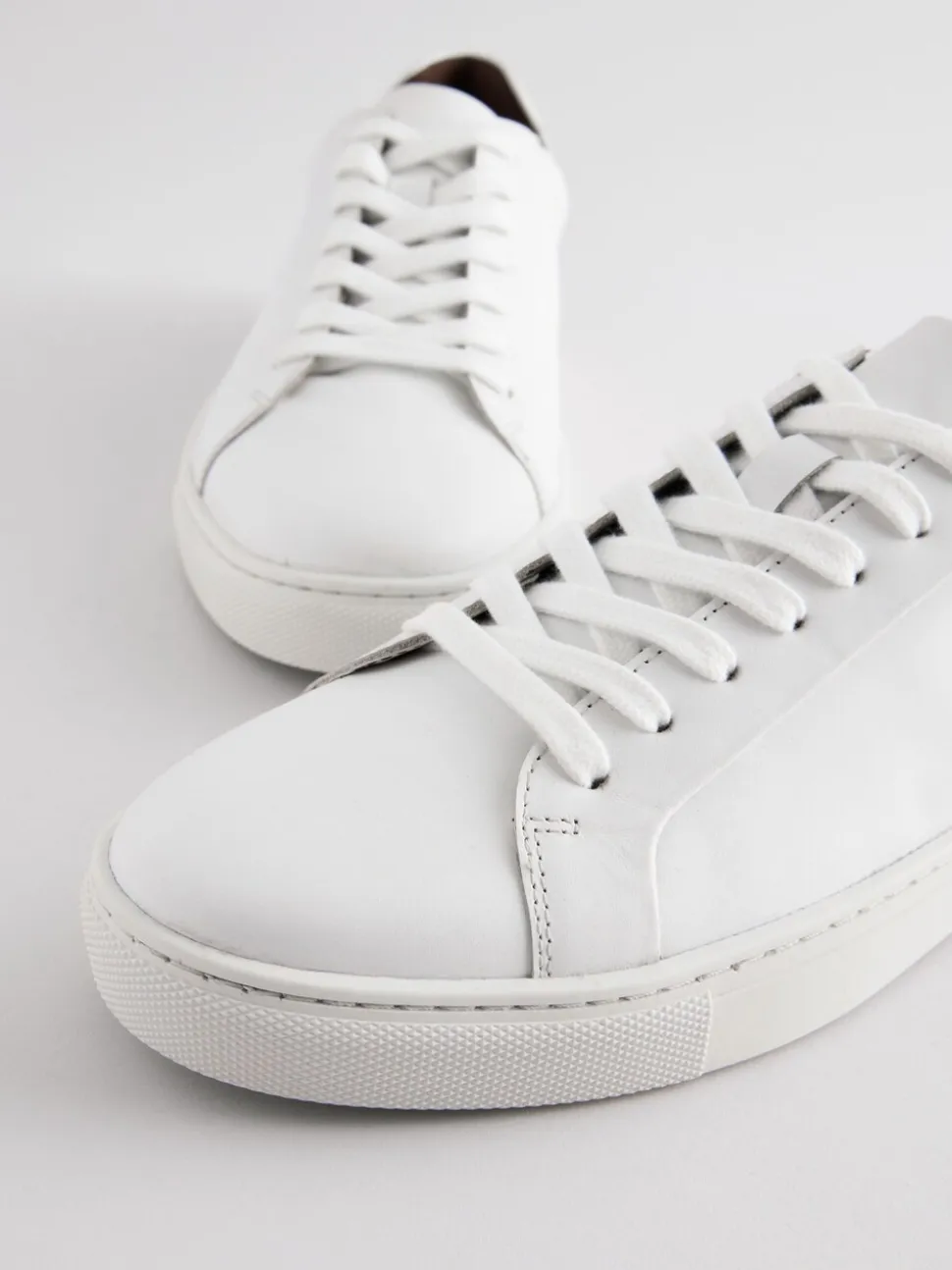 Wit - Leren sneakers