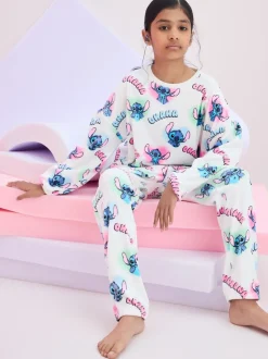Wit - Lilo & Stitch Cosy Fleece Pyjamas (3-16yrs)