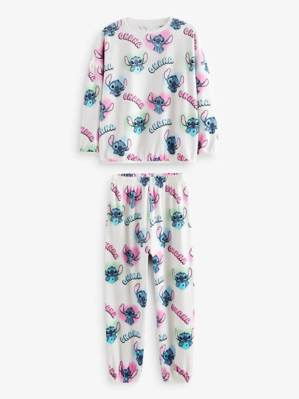 Wit - Lilo & Stitch Cosy Fleece Pyjamas (3-16yrs)