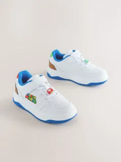 Wit - Mario Elastische Vetersneakers