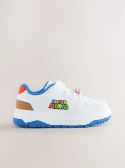 Wit - Mario Elastische Vetersneakers