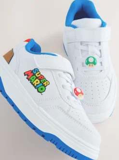 Wit - Mario Elastische Vetersneakers