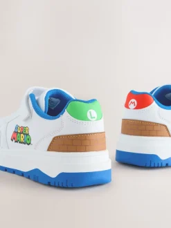 Wit - Mario Elastische Vetersneakers