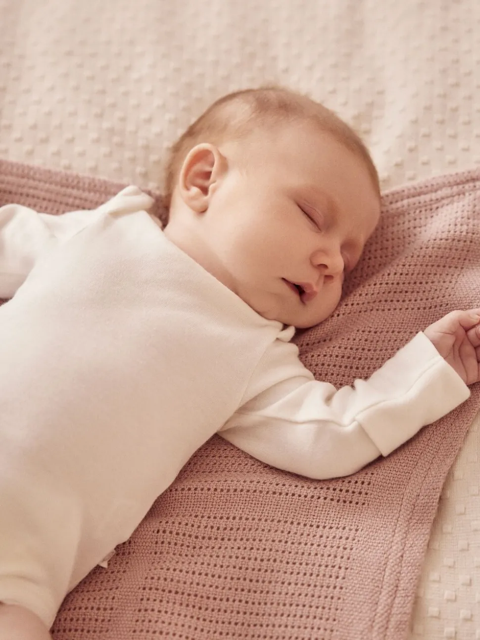Wit - MORI Lange Mouw Envelope Hals Bodysuit