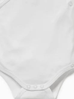 Wit - MORI Supersoft kimono-romper