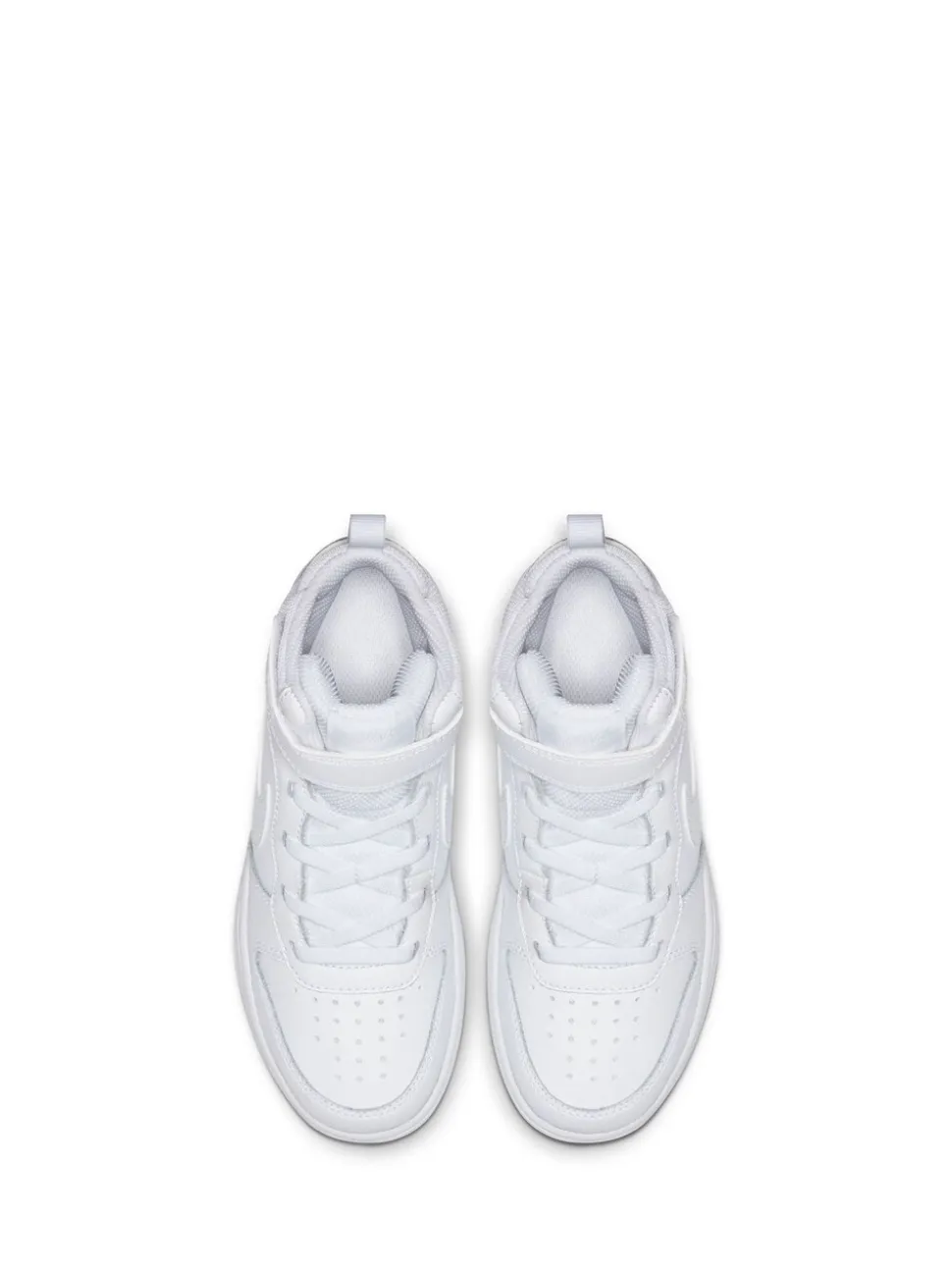 Wit - Nike - Junior Court Borough halfhoge sneakers