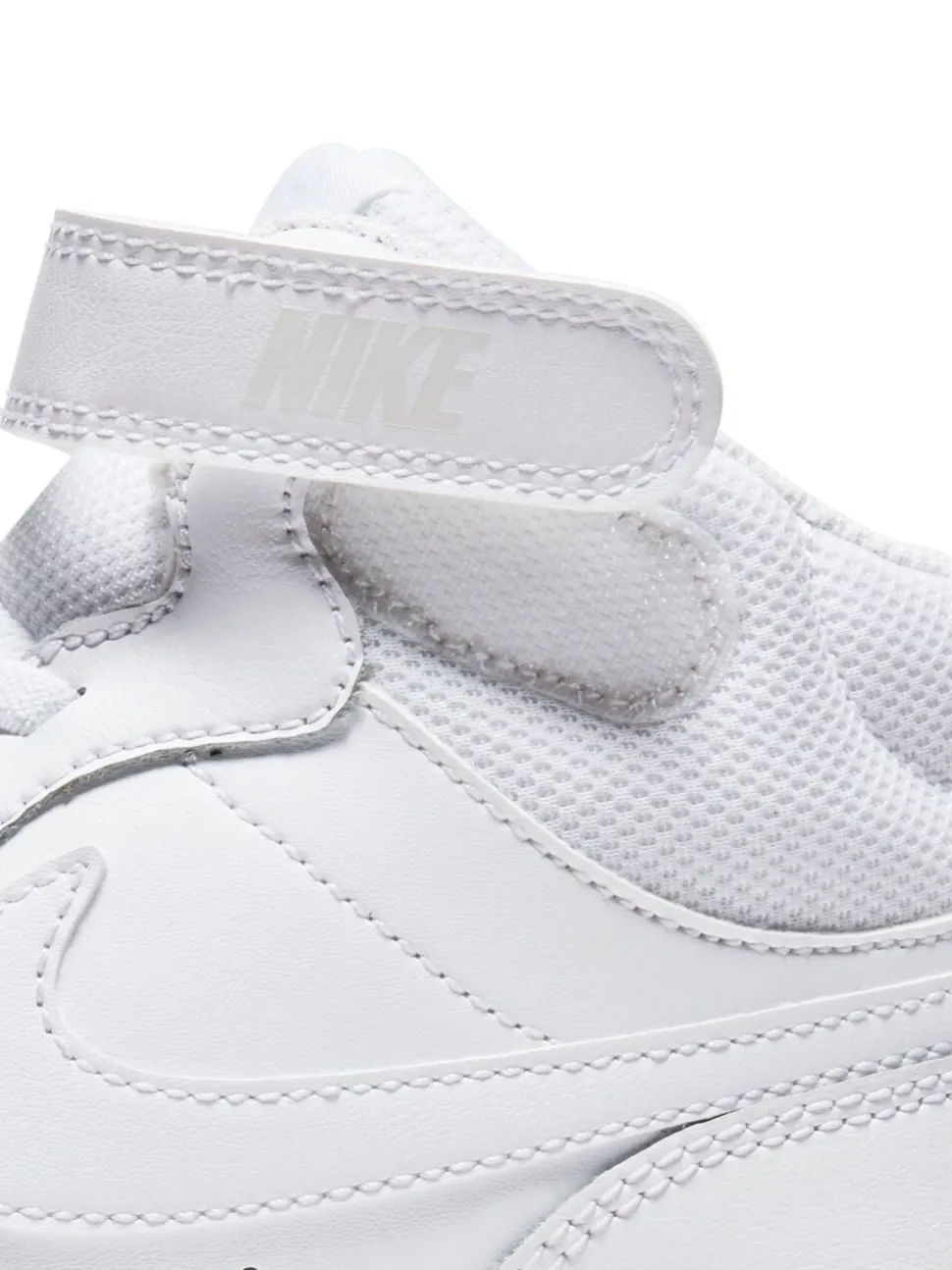 Wit - Nike - Junior Court Borough halfhoge sneakers