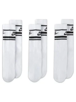 Wit - Nike sportkleding Everyday must-have sportsokken set van 3