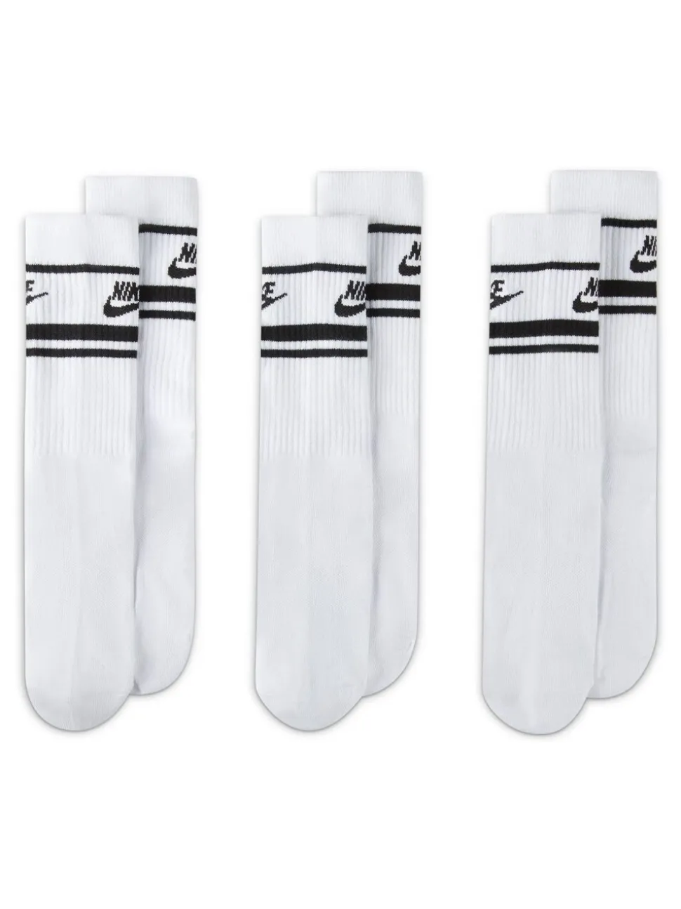 Wit - Nike sportkleding Everyday must-have sportsokken set van 3