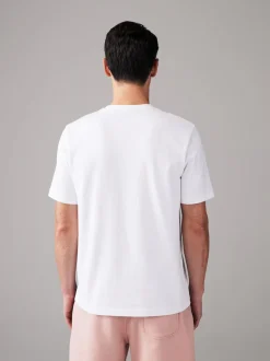 Wit - Normale Pasvorm - Zwaar T-shirt