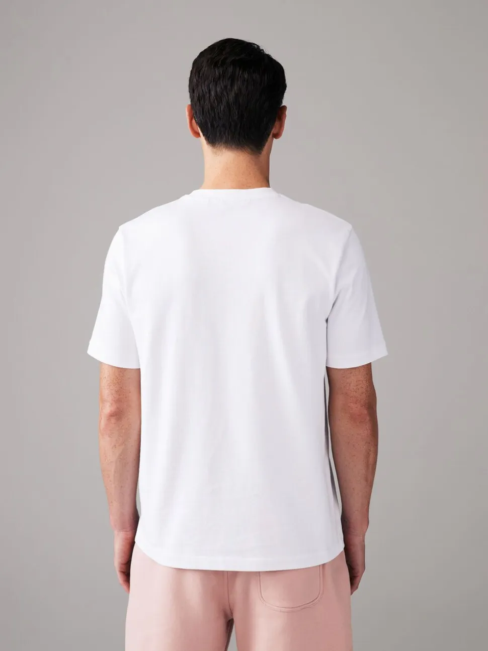 Wit - Normale Pasvorm - Zwaar T-shirt