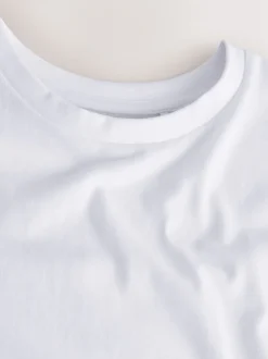 Wit - Oversized T-shirt (3-16 jr)