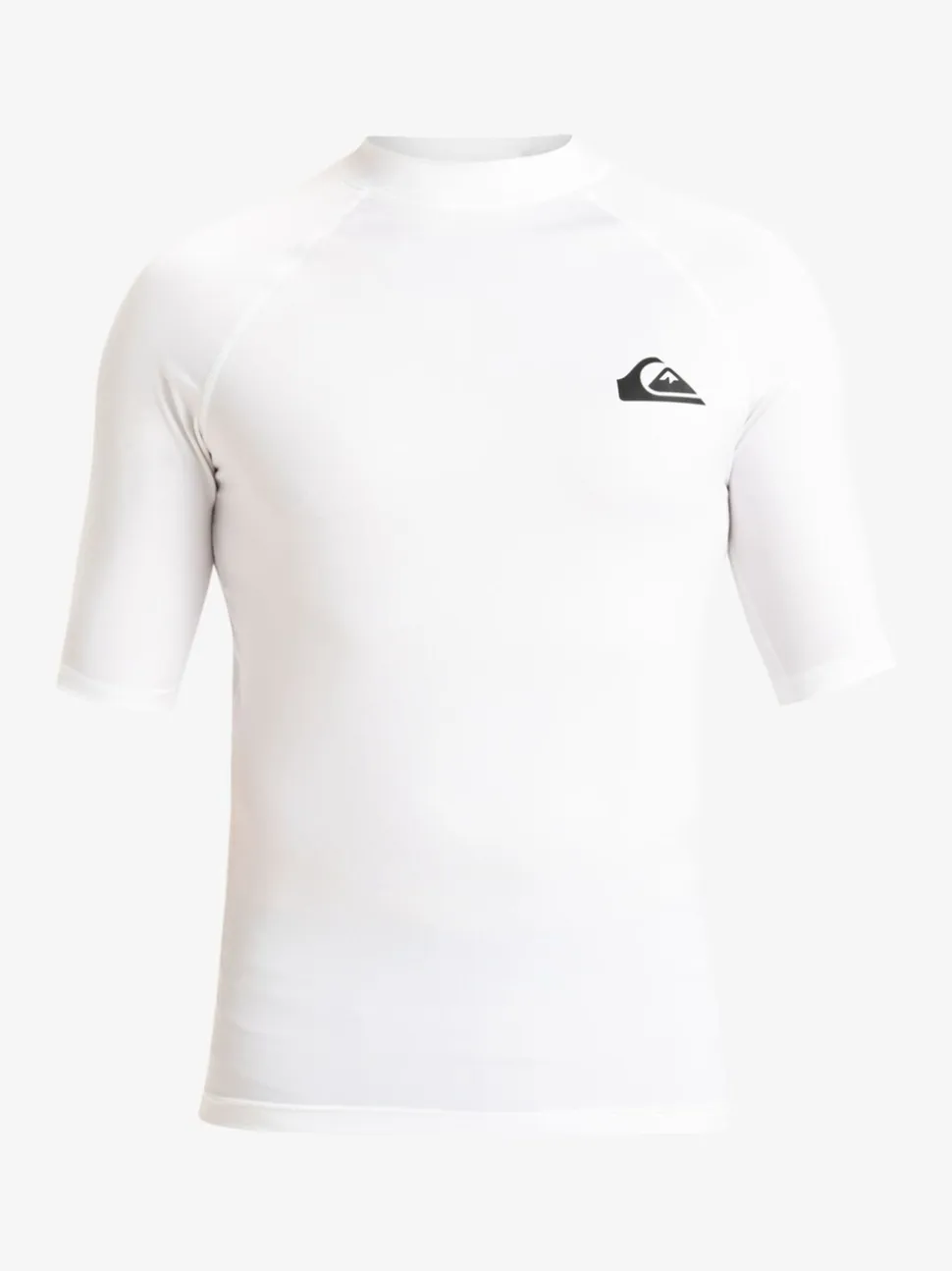 Wit - Quiksilver UPF50 uv-werend hemdje met korte mouwen