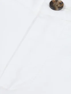 Wit - Reiss Wicket Korte chino met stretch