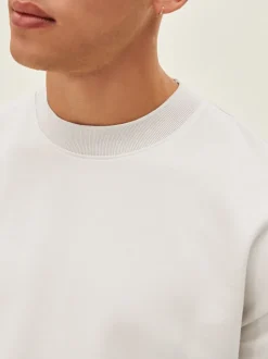 Wit - Relaxed fit - Zwaar T-shirt