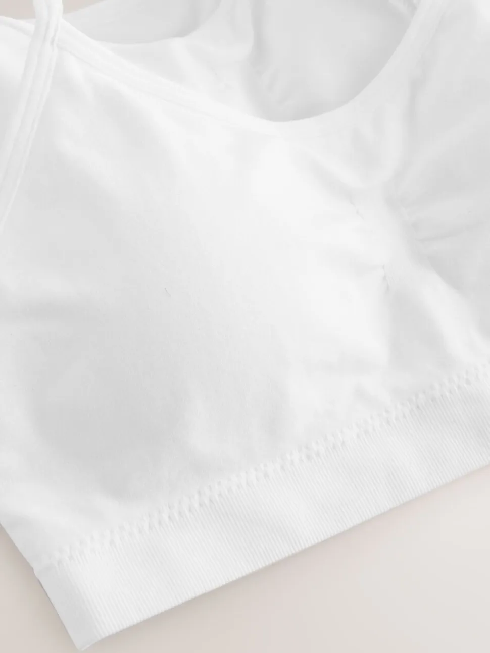 Wit - Seamfree Strappy Crop Tops with Removable Lightly Padded Cups 3 Pack (7-16yrs)