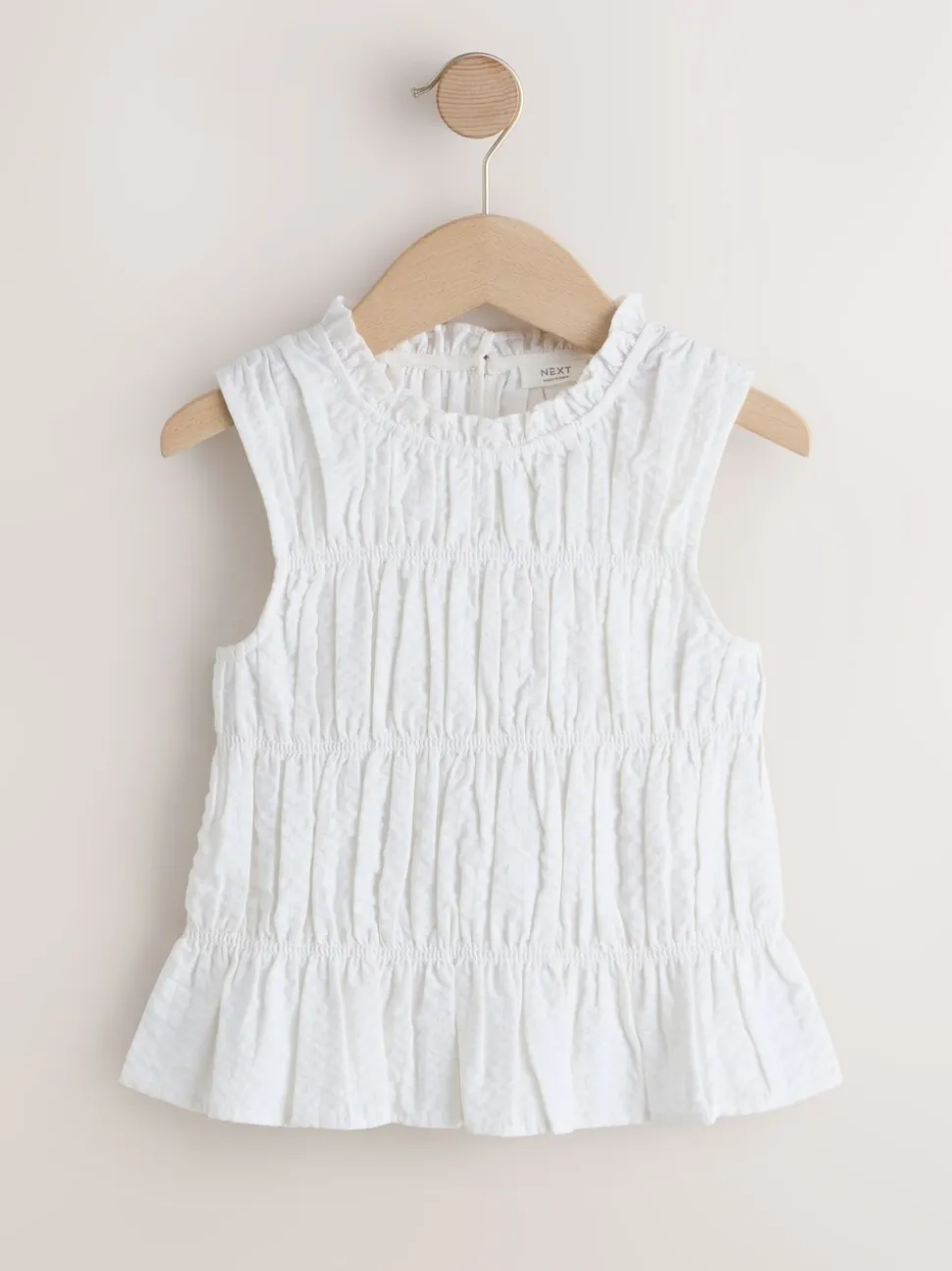 Wit - Shirred Sleeveless Blouse (3-16yrs)