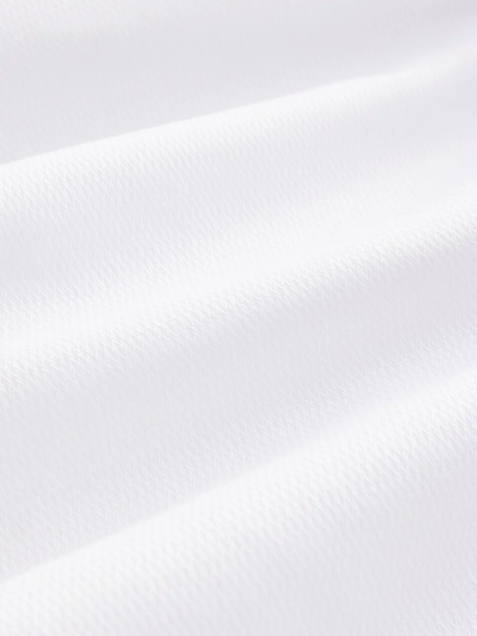 Wit - Slim Fit - Onderhoudsvriendelijk, getextureerd, slim fit overhemd met enkele manchet