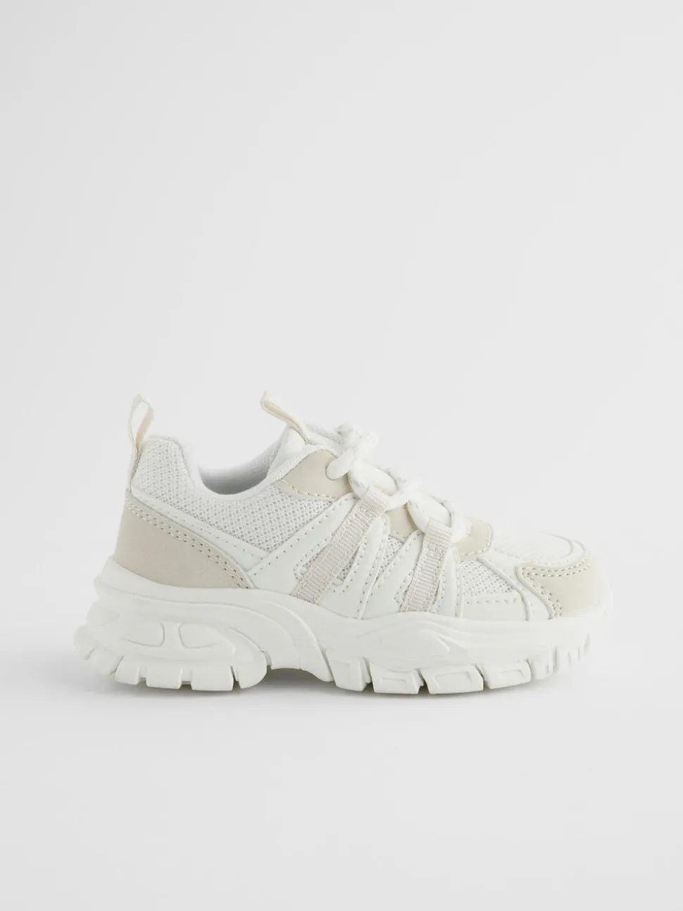 Wit - Sneakers met dikke zool