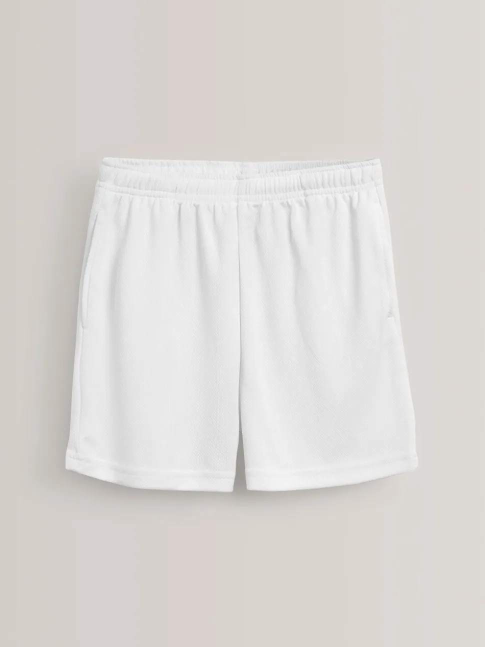 Wit - Sportshort (3-16 jr)