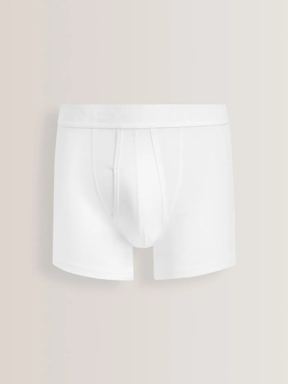 Wit - Standaard - 10 Boxershorts zonder plooi