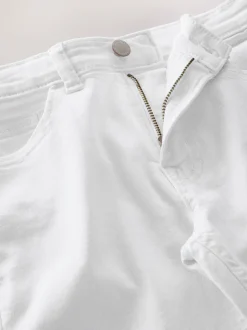 Wit - Stretchjeans (3-17jr)