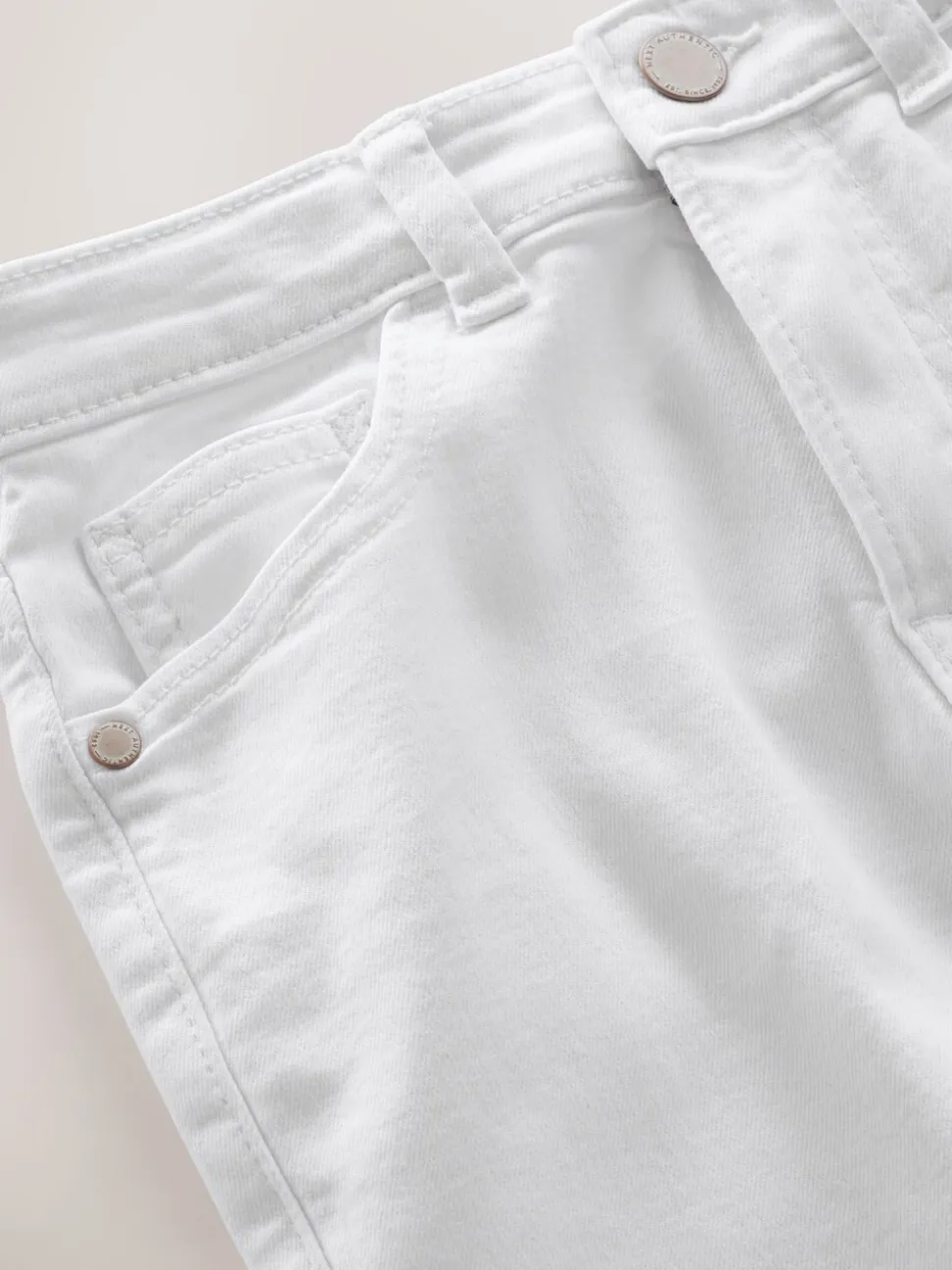 Wit - Stretchjeans (3-17jr)