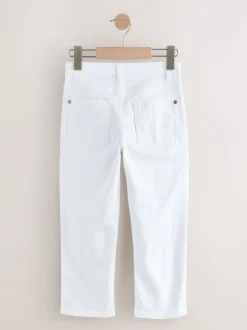 Wit - Stretchjeans (3-17jr)