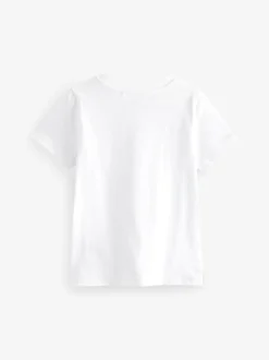 Wit - T-shirt (3-16 jr)