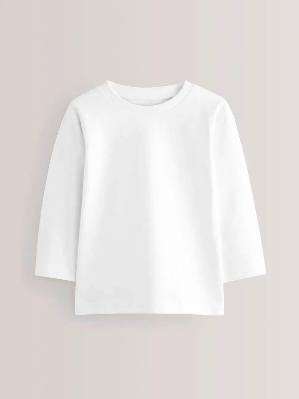 Wit - T-shirts met lange mouwen (3mnd-7jr)